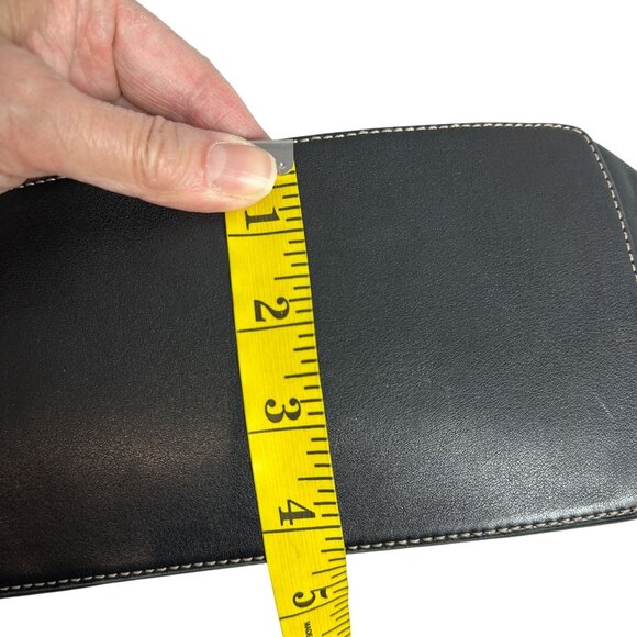 Coach LEGACY STUDIO Drawstring Backpack Black Leather 09368 - Picture 13 of 13